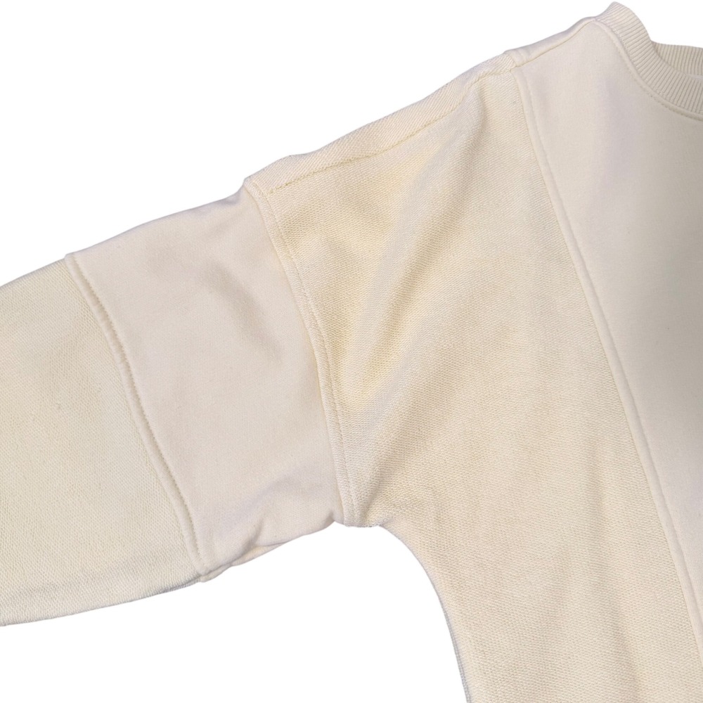 Evereve Cozy Chic Lemon Chiffon French Terry Sweatshirt (XS) Soft Girl Capsule - Picture 5 of 13